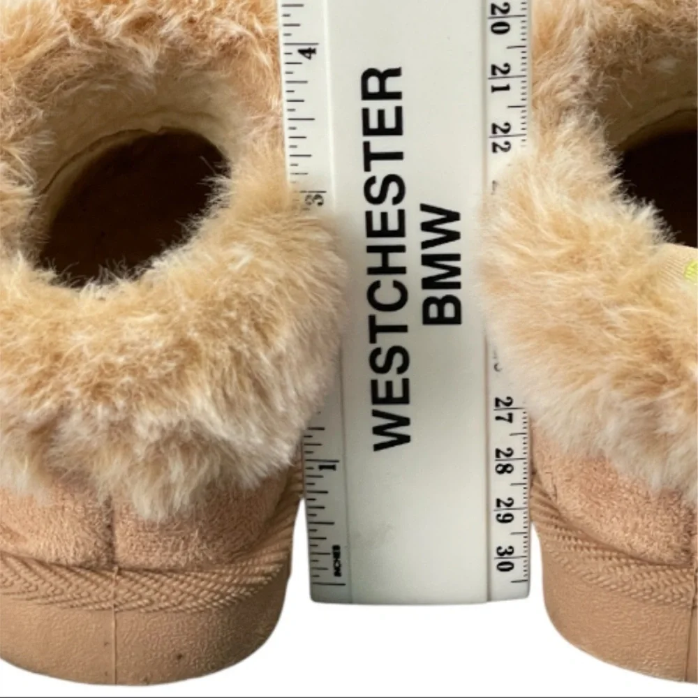 First Steps Cozy Tan Kids booties